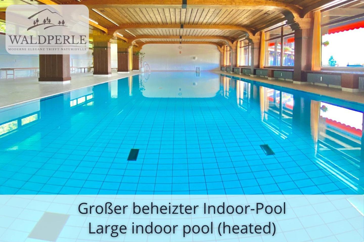 Exklusives 5-Sterne Apartment Waldperle Mit Indoor-Pool, Sauna, Top Lage Und Ausblick In Die Natur, Hunde Willkommen Schonach im Schwarzwald Exterior foto