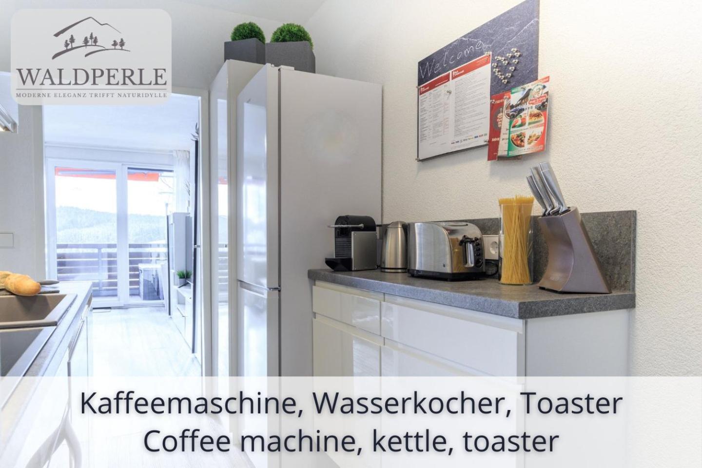 Exklusives 5-Sterne Apartment Waldperle Mit Indoor-Pool, Sauna, Top Lage Und Ausblick In Die Natur, Hunde Willkommen Schonach im Schwarzwald Exterior foto